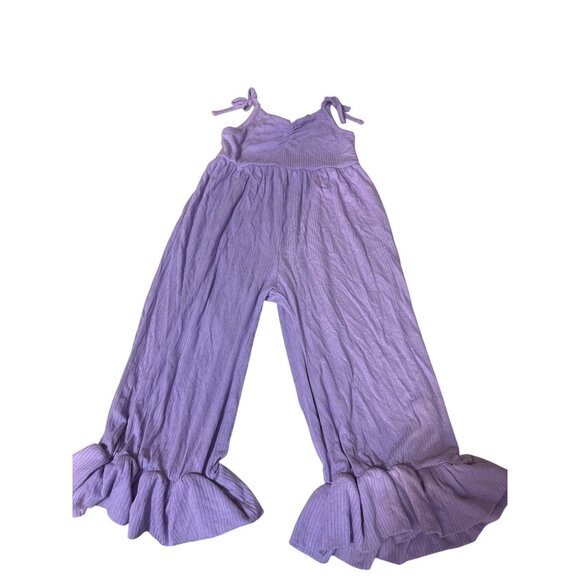 Kate Quinn 3T Lavender Ruffle Jumpsuit For Toddlers - Picture 1 of 5